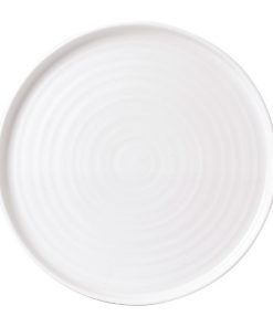 Vellum White Walled Plate 10 1-4  Box 6 (FJ831)