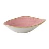 Stonecast Petal Pink Triangle Bowl 21oz Pack of 12 (FJ906)