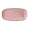 Stonecast Petal Pink Chefs Oblong Plate No- 3 11 3-4 x 6 Pack of 12 (FJ908)