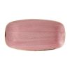 Stonecast Petal Pink Chefs Oblong Plate No- 4 13 7-8 x 7 3-8  Box 6 (FJ909)