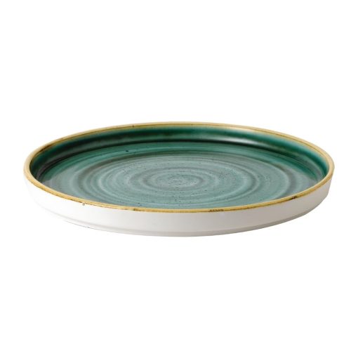 Stonecast Samphire Green Walled Plate 8 1-4  Box 6 (FJ915)