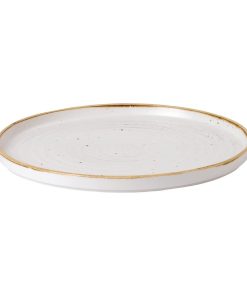 Stonecast Barley White Walled Plate 10 3-4  Box 6 (FJ916)