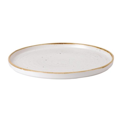 Stonecast Barley White Walled Plate 10 3-4  Box 6 (FJ916)