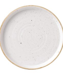 Stonecast Barley White Walled Plate 6 1-8  Box 6 (FJ917)