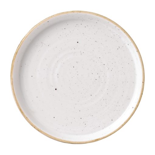 Stonecast Barley White Walled Plate 6 1-8  Box 6 (FJ917)