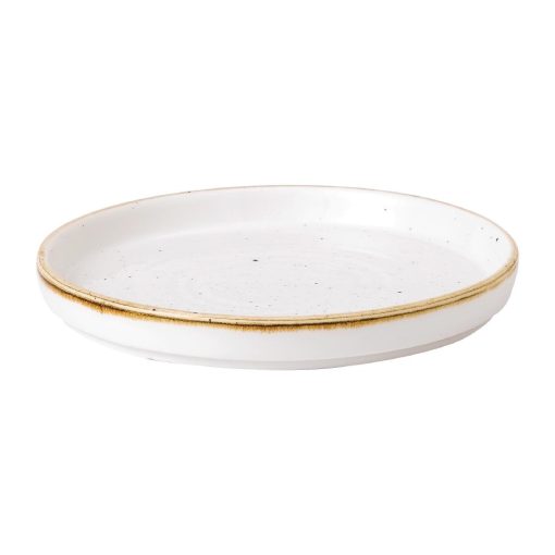 Stonecast Barley White Walled Plate 6 1-8  Box 6 (FJ917)