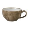 Stonecast Patina Antique Taupe Cappuccino Cup 8oz Pack of 12 (FJ921)