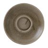 Stonecast Patina Antique Taupe Espresso Saucer 4 1-2  Pack of 12 (FJ926)