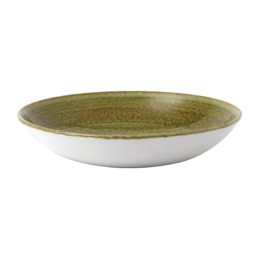 Stonecast Plume Olive Coupe Bowl 40oz Pack of 12 (FJ931)