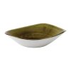 Stonecast Plume Olive Triangle Bowl 21oz Pack of 12 (FJ933)