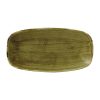 Stonecast Plume Olive Chefs Oblong Plate No- 4 13 7-8 x 7 3-8  Box 6 (FJ935)