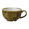 Stonecast Plume Olive Cappuccino Cup 8oz Pack of 12 (FJ938)