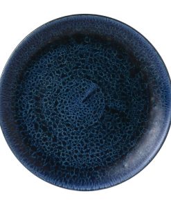 Stonecast Plume Ultramarine Coupe Plate 6 1-2  Pack of 12 (FJ947)