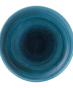 Stonecast Aqueous Lagoon Coupe Plate 10 1-4  Box 12 (FJ964)