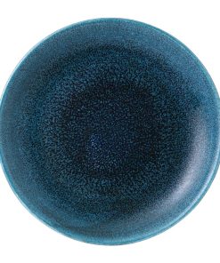 Stonecast Aqueous Lagoon Coupe Plate 6 1-2  Box 12 (FJ966)