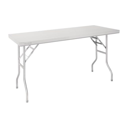 Vogue Stainless Steel Folding Work Table 1220x610x780 (FN288)