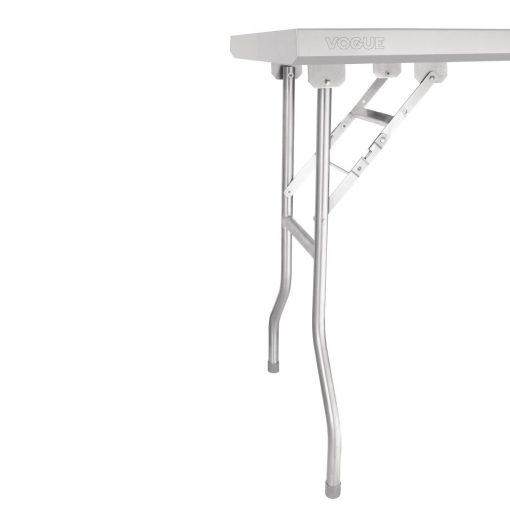 Vogue Stainless Steel Folding Work Table 1220x610x780 (FN288)
