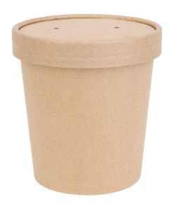 Fiesta Recyclable Soup Containers 455ml-16oz 98mm Pack of 500 (FP477)