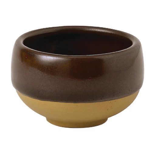 Churchill Emerge Cinnamon Brown Deep Bowl 90mm Pack of 12 (FR001)