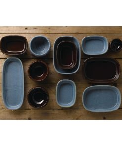 Churchill Emerge Cinnamon Brown Dish 120 x 90mm Pack of 6 (FR008)