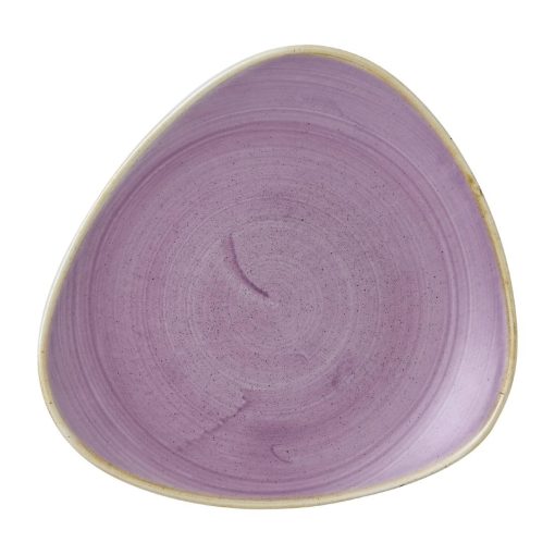 Churchill Stonecast Lavender Lotus Plate 228mm Pack of 12 (FR025)