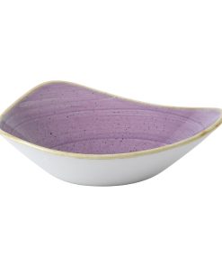 Churchill Stonecast Lavender Lotus Bowl 228mm Pack of 12 (FR026)