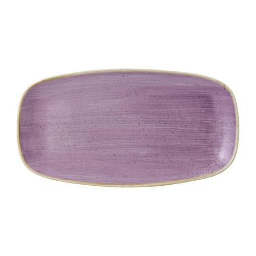 Churchill Stonecast Lavender Chefs Oblong Plate 352 x 187mm Pack of 6 (FR029)