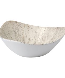 Churchill Stone Agate Grey Lotus Bowl 177mm Pack of 12 (FR053)