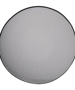 Churchill Bamboo Organic Glass Round Plate 295mm Pack of 6 (FR068)