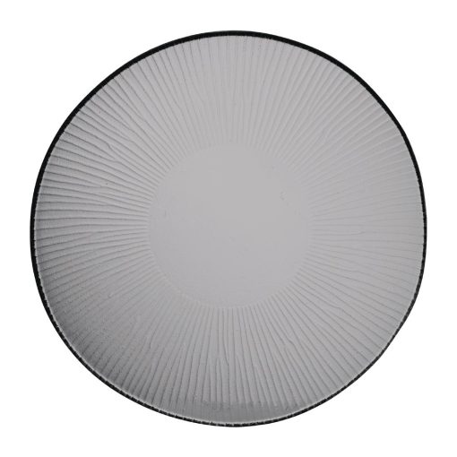 Churchill Bamboo Organic Glass Round Plate 295mm Pack of 6 (FR068)