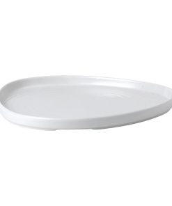 Churchill White Triangle Walled Chefs Plate 260mm Pack of 6 (FR070)