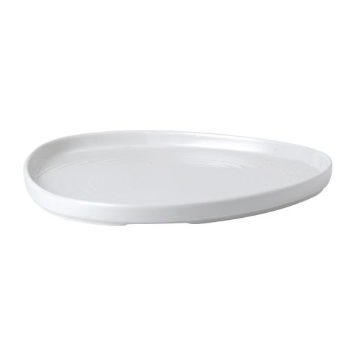 Churchill White Triangle Walled Chefs Plate 260mm Pack of 6 (FR070)