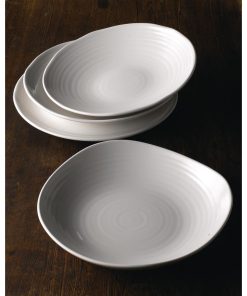 Dudson White Organic Coupe Wobbly Bowl 288mm Pack of 6 (FR076)