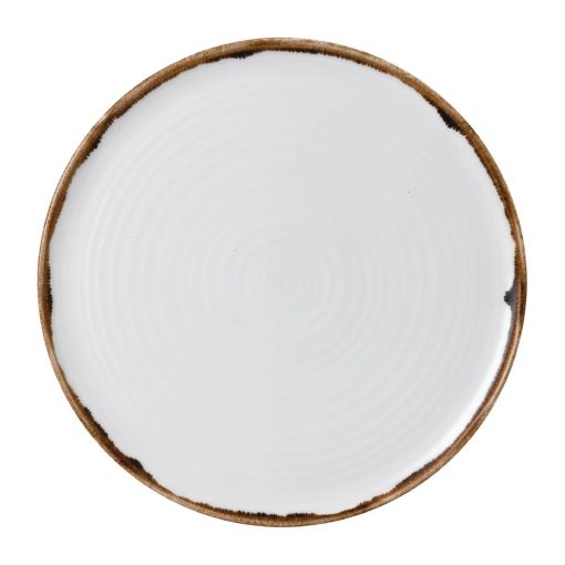 Dudson Harvest Natural Organic Coupe Flat Plate 317mm Pack of 6 (FR081)