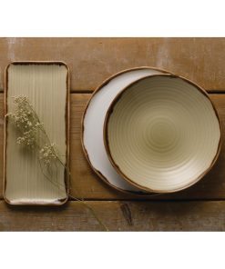 Dudson Harvest Natural Organic Coupe Flat Plate 317mm Pack of 6 (FR081)