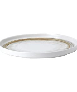 Dudson Sandstone Walled Plate 260mm Pack of 6 (FR104)