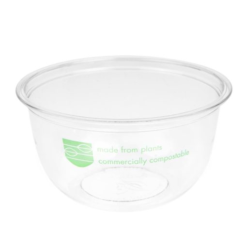 Vegware 96-Series Compostable PLA Deli Pots 8oz Pack of 1000 (FS171)