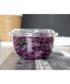 Vegware 96-Series Compostable PLA Deli Pots 8oz Pack of 1000 (FS171)