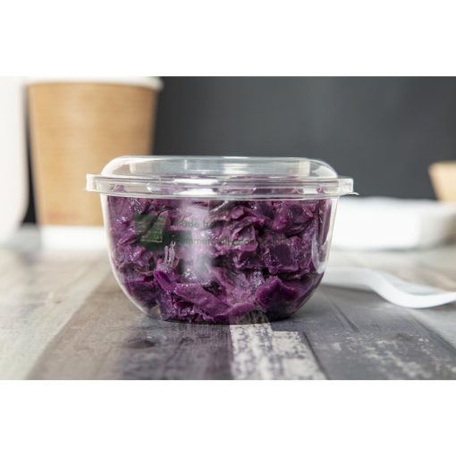 Vegware 96-Series Compostable PLA Deli Pots 8oz Pack of 1000 (FS171)