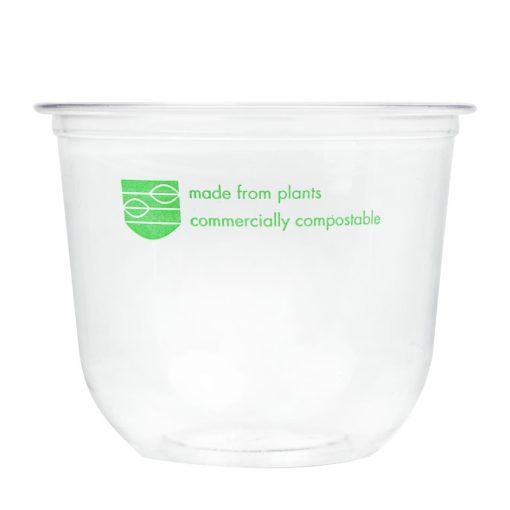 Vegware 96-Series Compostable PLA Deli Pots 12oz Pack of 1000 (FS173)