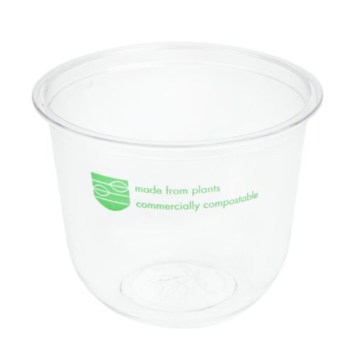 Vegware 96-Series Compostable PLA Deli Pots 12oz Pack of 1000 (FS173)