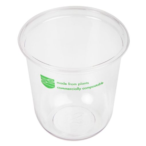 Vegware 96-Series Compostable PLA Deli Pots 16oz Pack of 1000 (FS174)