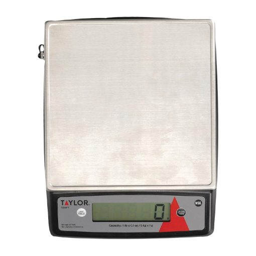 Taylor Stainless Steel Digital Portion Control Heavy Duty Kitchen Scale 5kg TE11FT (FS594)