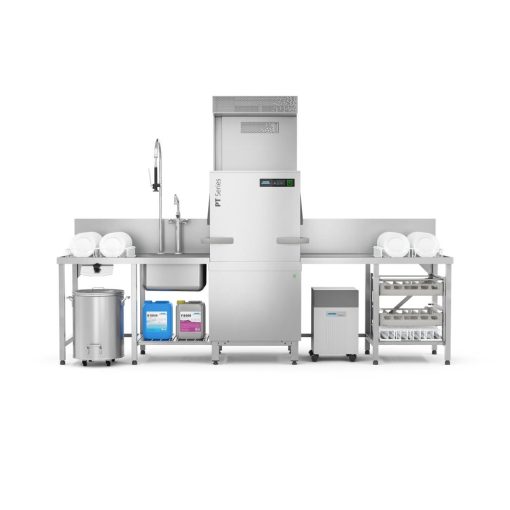 Winterhalter Pass Through Dishwasher PT-L with Water Softener and IDD (FT531)