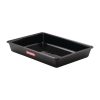 Araven Deep Food Tray Black 8Ltr (FT618)