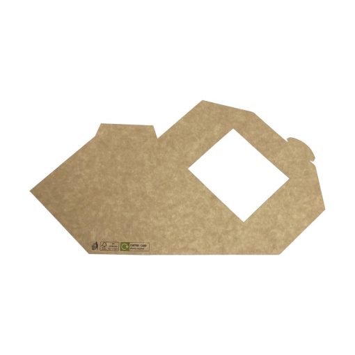 Fiesta Recyclable Deep Sandwich Wedge with PET Window 75mm Pack of 500 (FT651)