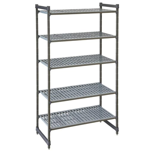 Cambro Camshelving Basics Plus Starter Unit 5 Tier With Vented Shelves 2140H x 1220W x 540D mm (FW645)