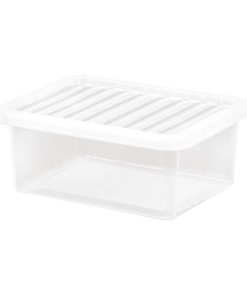 Wham Crystal Storage Box and Lid 17Ltr (FW886)