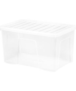 Wham Crystal Storage Box and Lid 60Ltr (FW891)