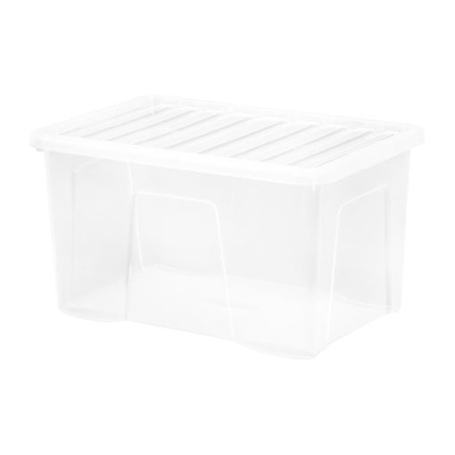 Wham Crystal Storage Box and Lid 60Ltr (FW891)